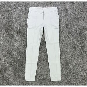 Athleta‎ Wander Stash Skinny Pant Women 2 Abalone Gray Mid Rise Athleisure Gym